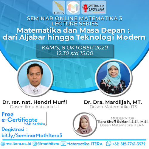 Seminar Online Matematika ITERA #3