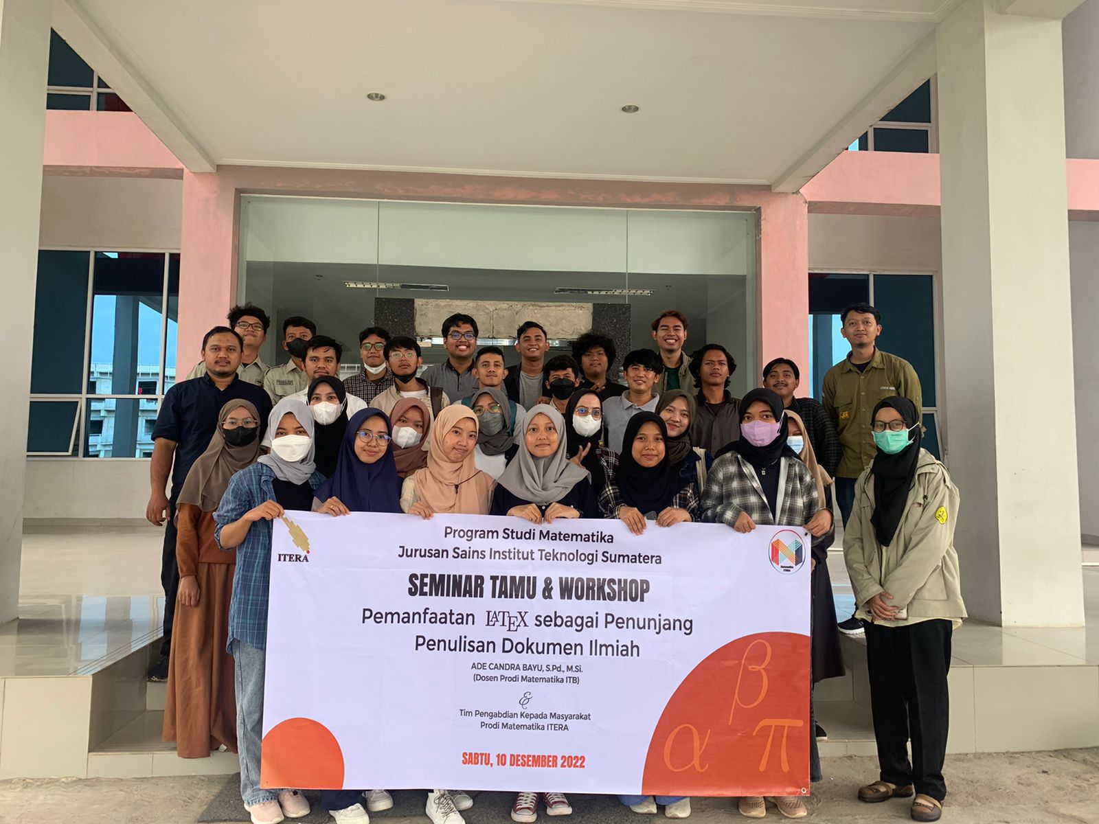 Program Studi Matematika ITERA Melaksanakan Seminar Tamu dan Workshop LaTeX​